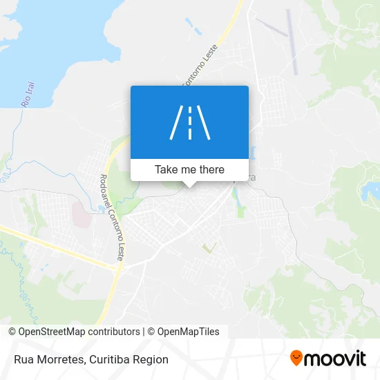 Rua Morretes map