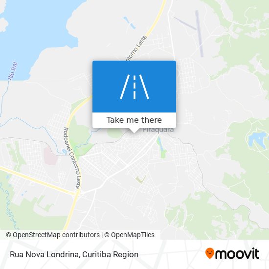 Rua Nova Londrina map