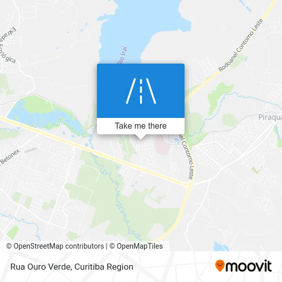Rua Ouro Verde map