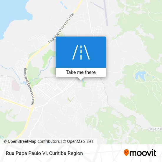 Rua Papa Paulo VI map