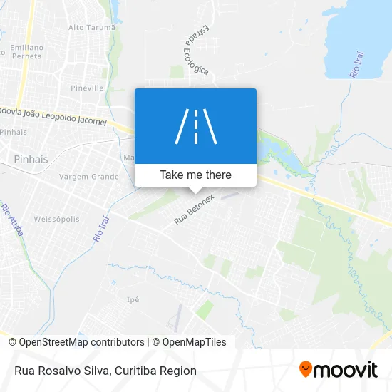 Rua Rosalvo Silva map