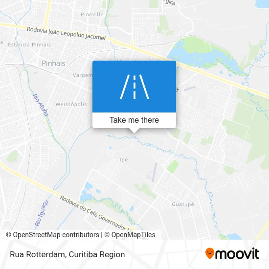 Rua Rotterdam map