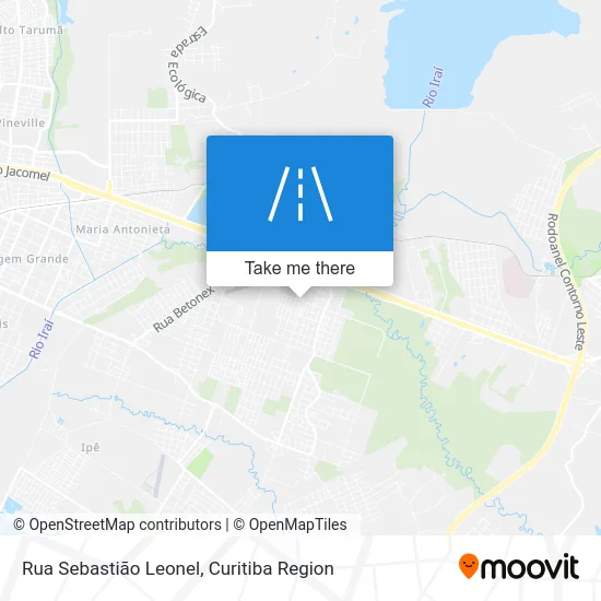 Rua Sebastião Leonel map