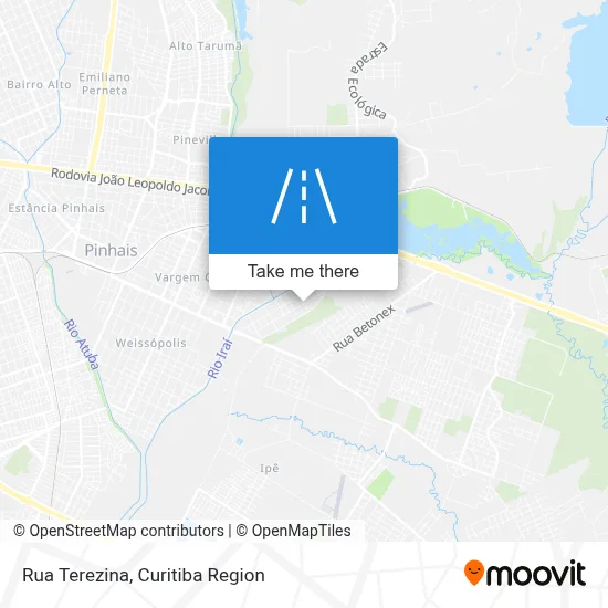 Rua Terezina map