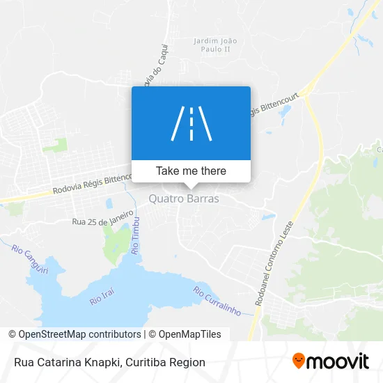 Rua Catarina Knapki map
