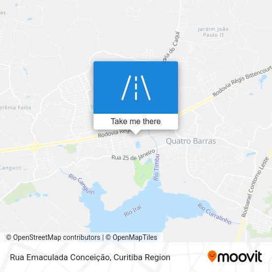 Rua Emaculada Conceição map