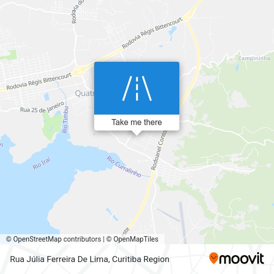 Rua Júlia Ferreira De Lima map