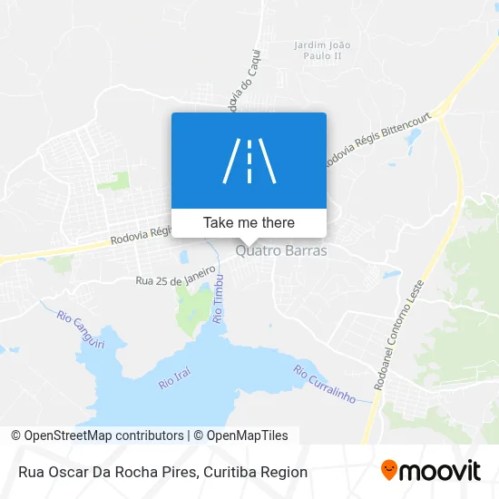 Rua Oscar Da Rocha Pires map