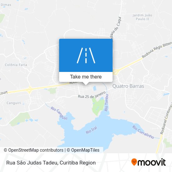 Rua São Judas Tadeu map