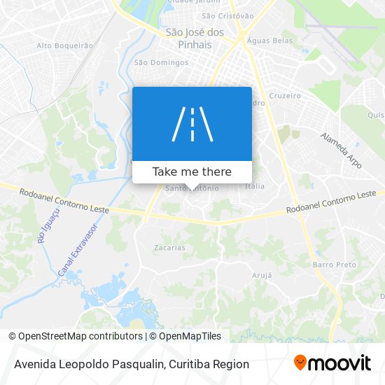 Avenida Leopoldo Pasqualin map