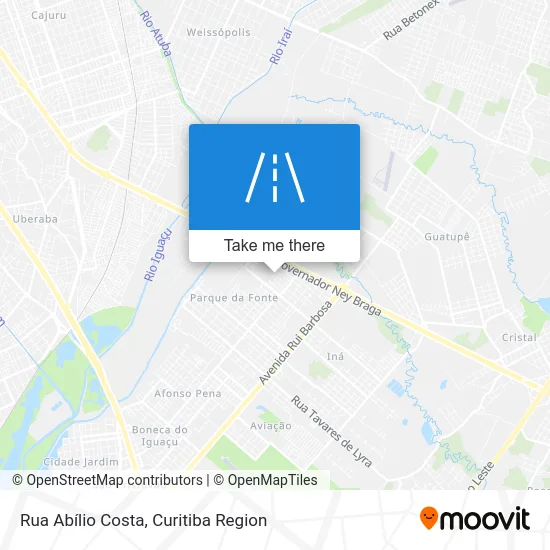 Rua Abílio Costa map