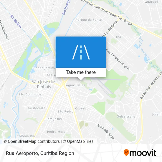 Rua Aeroporto map