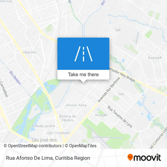 Rua Afonso De Lima map