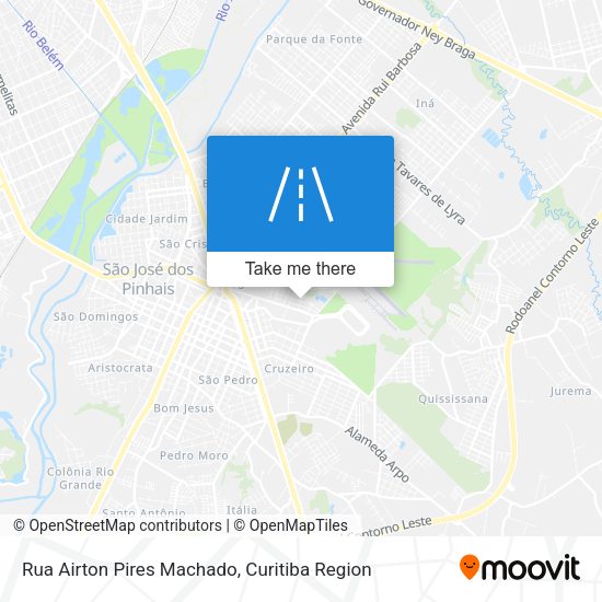 Rua Airton Pires Machado map