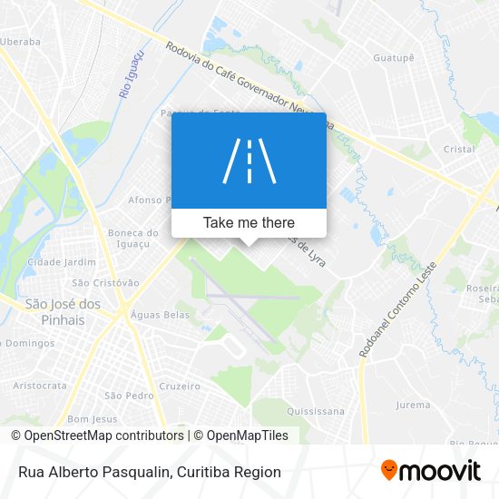 Rua Alberto Pasqualin map