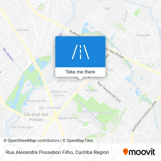 Rua Alexandre Possebon Filho map