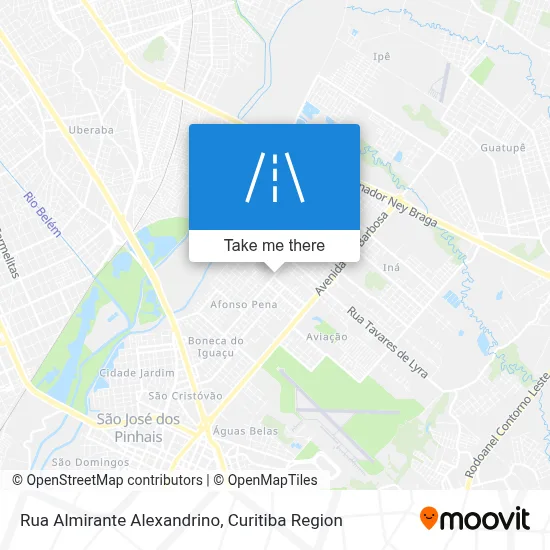 Rua Almirante Alexandrino map