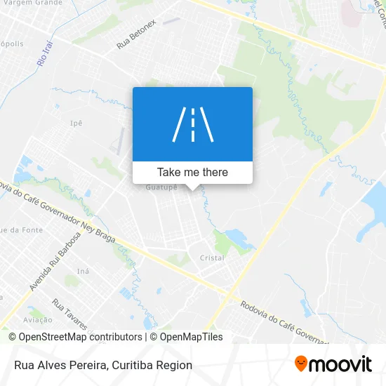 Rua Alves Pereira map