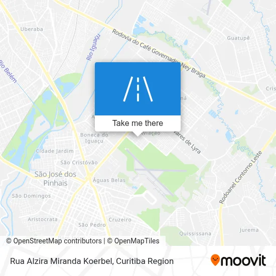 Rua Alzira Miranda Koerbel map