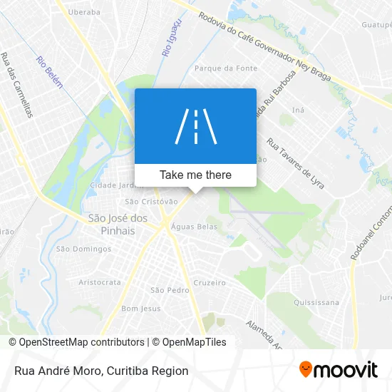 Rua André Moro map