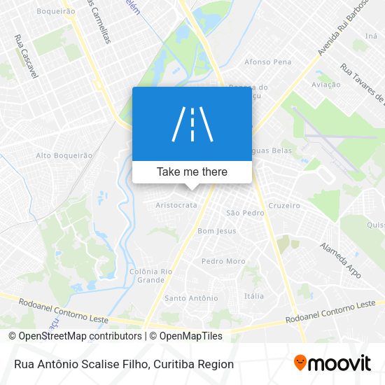 Rua Antônio Scalise Filho map