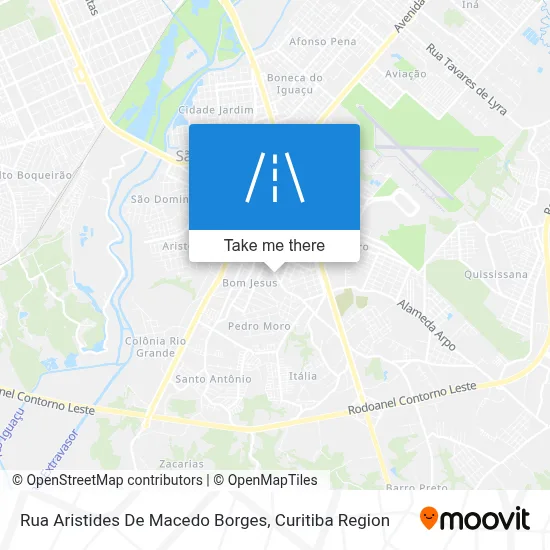 Rua Aristides De Macedo Borges map