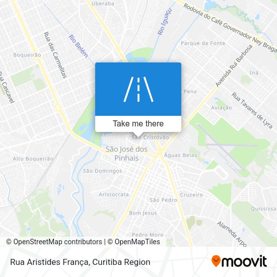 Rua Aristides França map