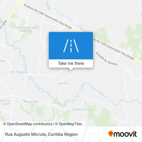 Rua Augusto Micrute map