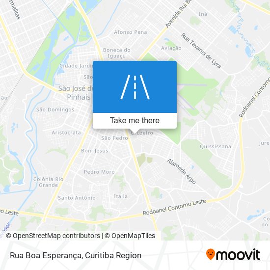 Rua Boa Esperança map