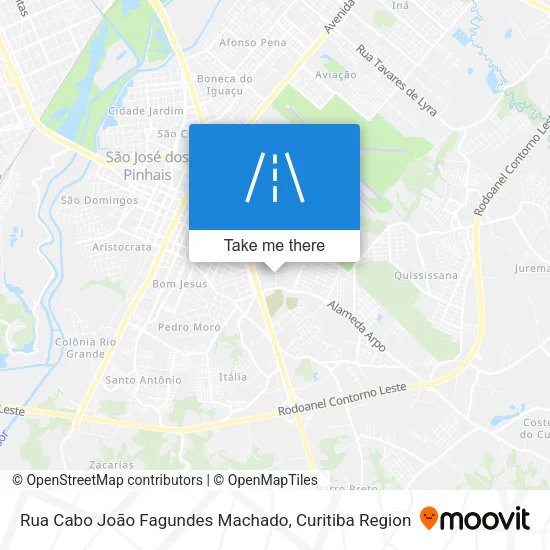 Rua Cabo João Fagundes Machado map