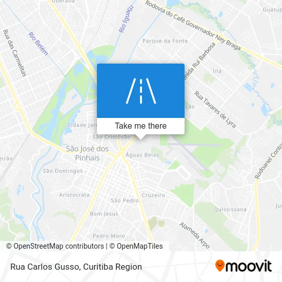 Rua Carlos Gusso map