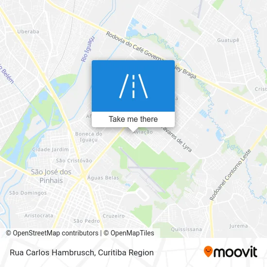 Rua Carlos Hambrusch map