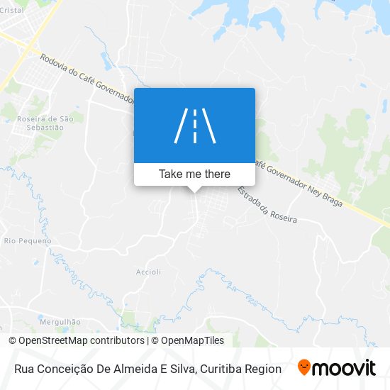 Rua Conceição De Almeida E Silva map