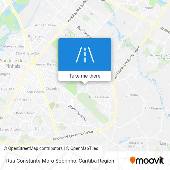 Rua Constante Moro Sobrinho map