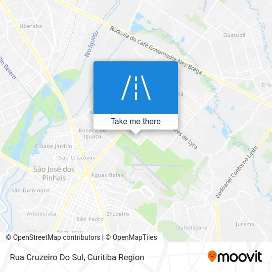 Rua Cruzeiro Do Sul map