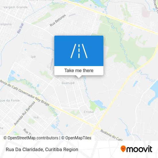 Rua Da Claridade map