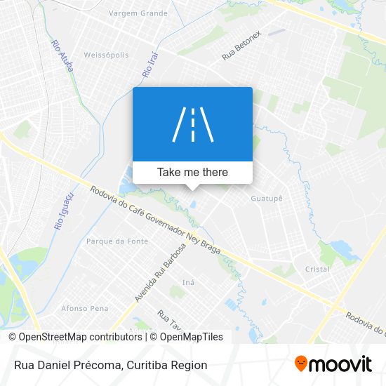 Rua Daniel Précoma map