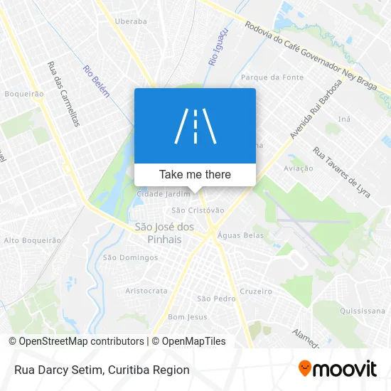 Rua Darcy Setim map