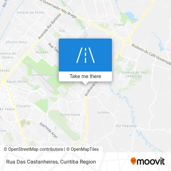 Rua Das Castanheiras map