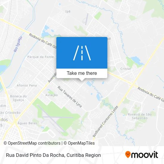Rua David Pinto Da Rocha map