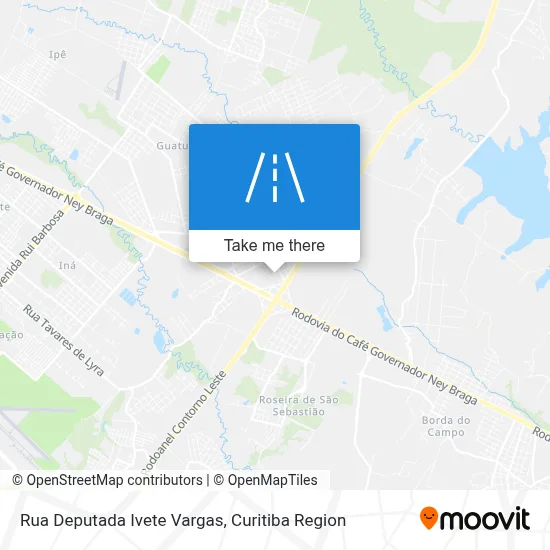 Rua Deputada Ivete Vargas map