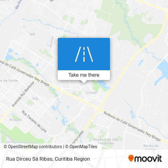Rua Dirceu Sá Ribas map