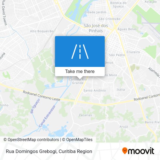 Rua Domingos Grebogi map