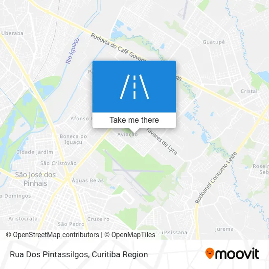 Rua Dos Pintassilgos map