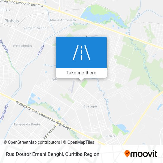 Rua Doutor Ernani Benghi map