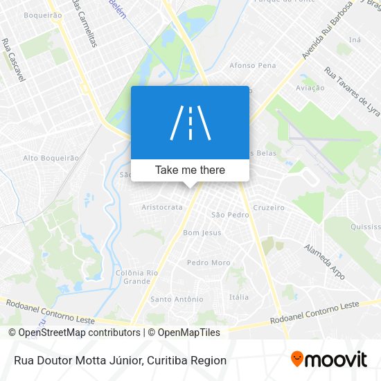 Rua Doutor Motta Júnior map