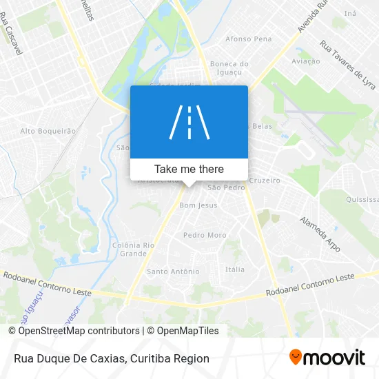 Rua Duque De Caxias map