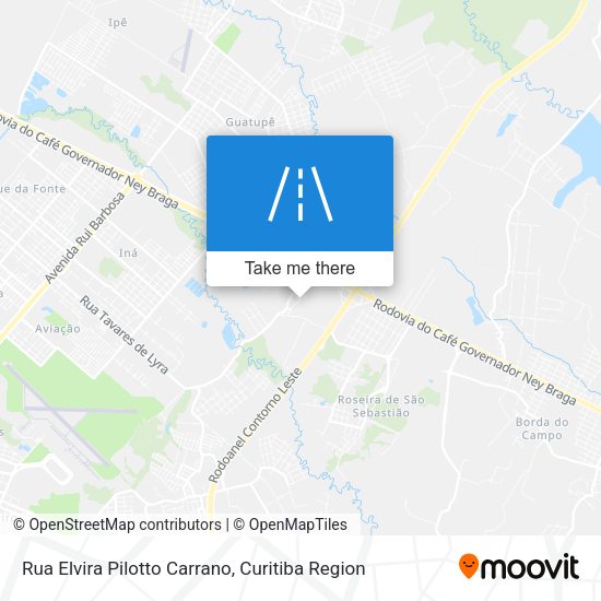 Rua Elvira Pilotto Carrano map