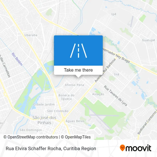 Rua Elvira Schaffer Rocha map