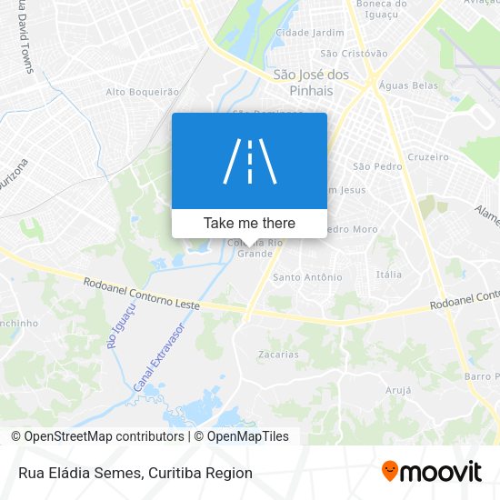 Rua Eládia Semes map